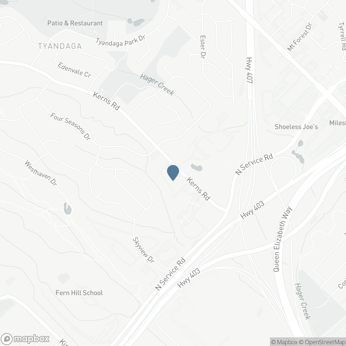 1580 KERNS Road Unit# 1, Burlington, Ontario L7P 3A7